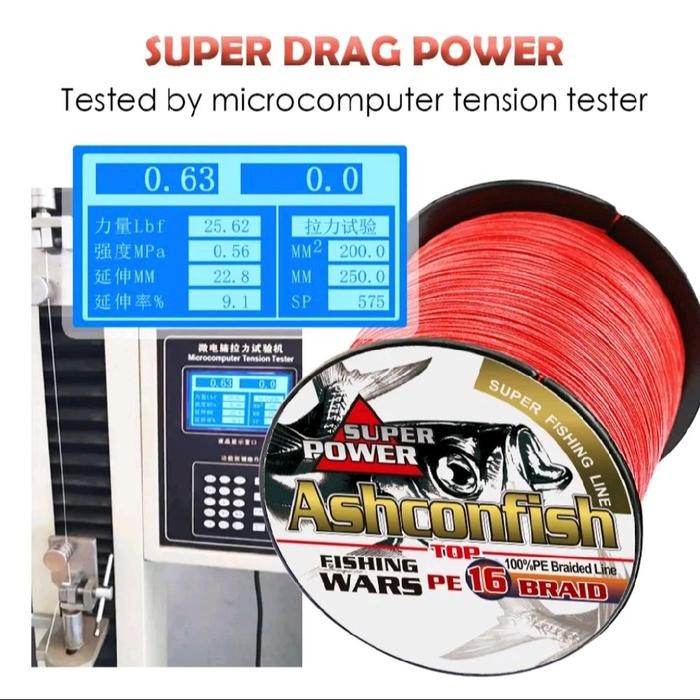 Pe 24 Ashconfish X16 100 Meter Multi Warna