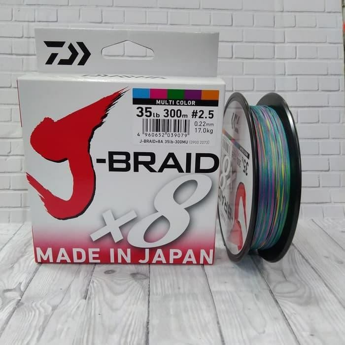 Senar Pe Daiwa J Braid X8 Pe 2.5 300M