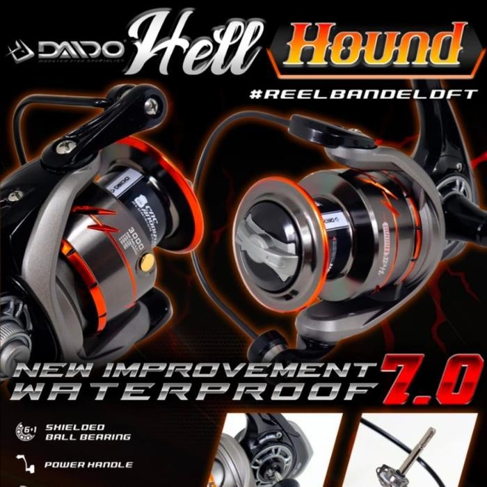 Reel Pancing Daido Heel Hound Power Handle