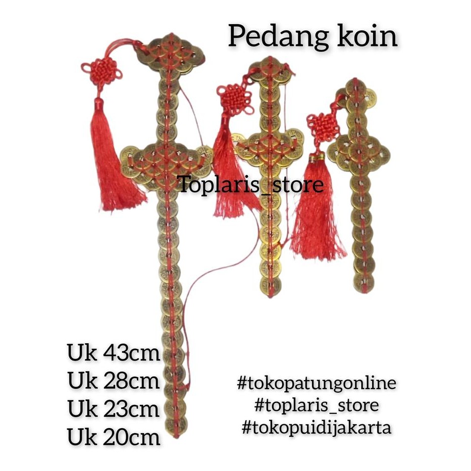 Pedang Coin China Fengshui Tp