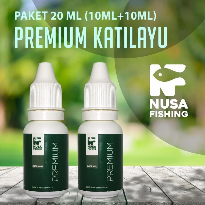 Umpan Mancing Essen Katilayu Premium Untuk Ikan Mas Bawal Lele Patin Galatama Isi 20Ml Pancing
