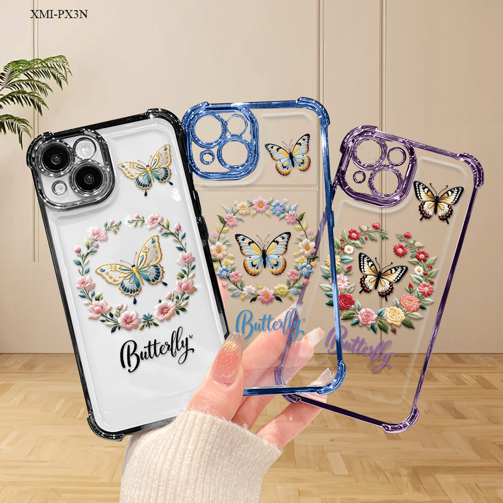Casing Hp Untuk Xiaomi Poco C75 C65 M3 M5S X3 NFC Pro 5G Phone Case Cassing Kantung Udara 2220