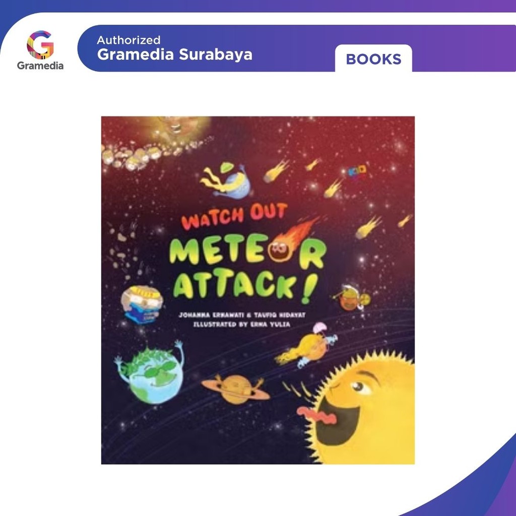 Gramedia Surabaya - WATCH OUT, METEOR ATTACK