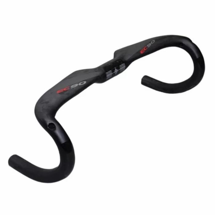 HANDLEBAR DROPBAR CARBON EC90 AERO 1 31.8 OS DROP BAR HANDLE STANG BALAP ROAD STANG BENGKOK SEPEDA