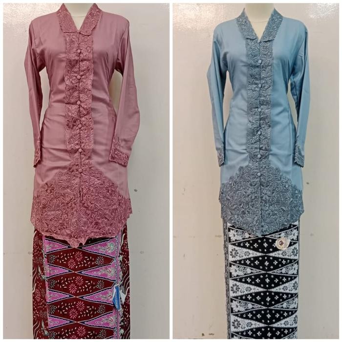 Setelan kebaya Encim JUMBO premium tanah abang