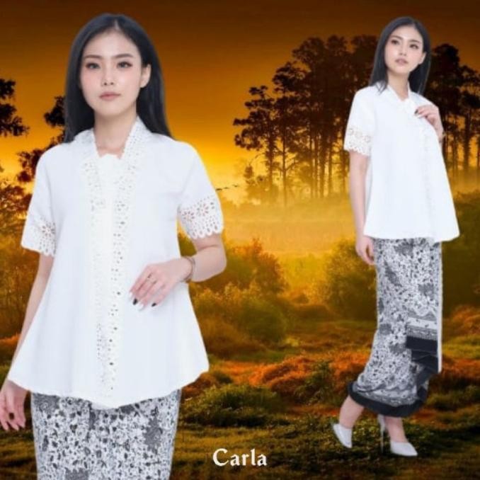 Kebaya Encim Katun Laser Free Bros