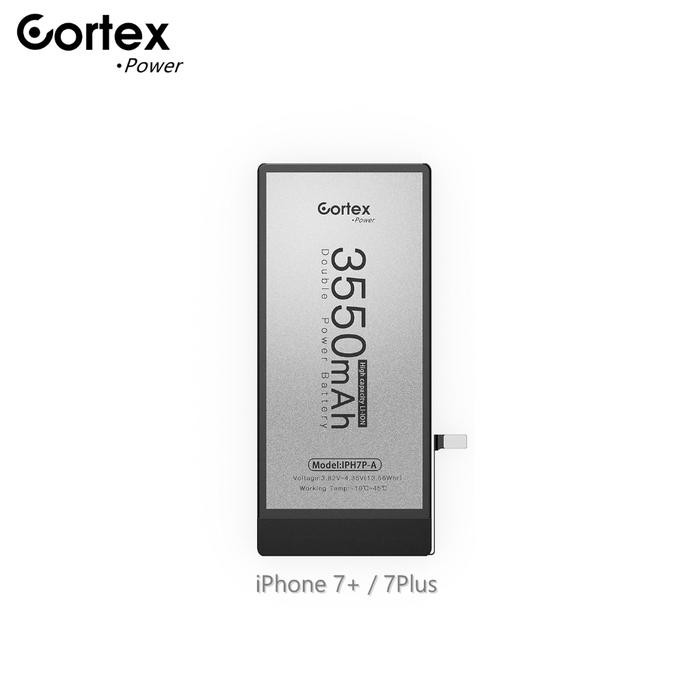 NEW' CORTEX POWER BATERAI IPHONE 7PLUS / 7+ / 7P DOUBLE POWER IC HIGH CAPACITY BATRE BATRAI BATERAI