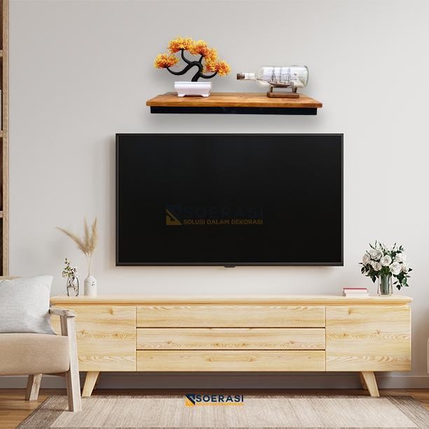 Informa Houseware - Rak Sepatu Set Kayu Simple Lebar Serbaguna Minimalis