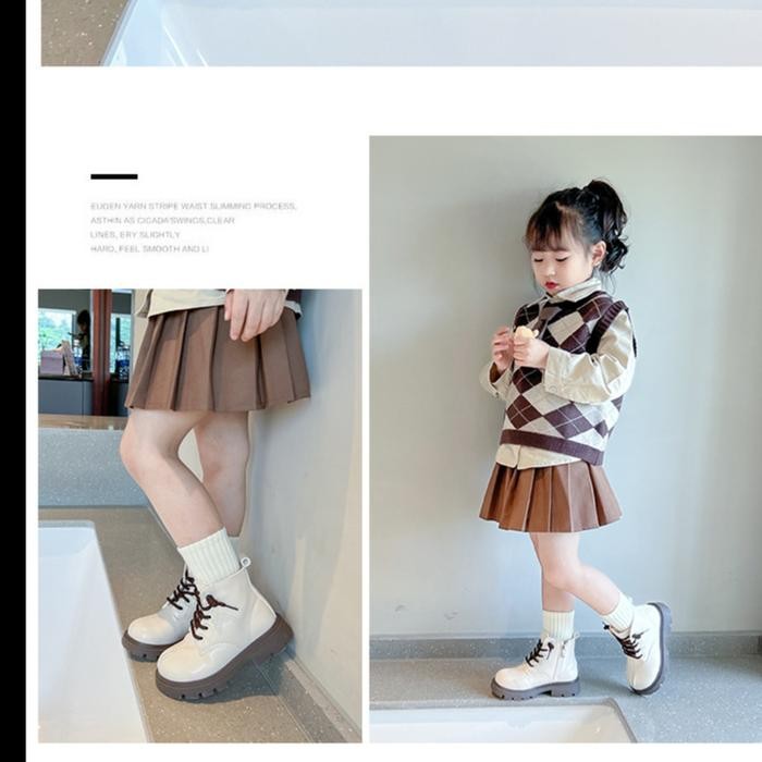 Sepatu Boots Anak Perempuan Model Korea