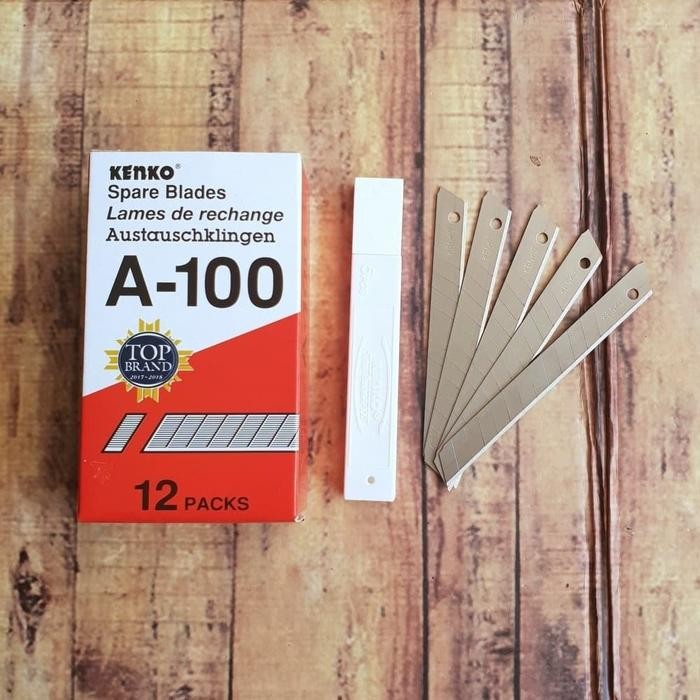 

ID BOX 12 TUBE KENKO ISI CUTTER A-100 SPARE BLADE