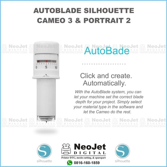 

ID PISAU CUTTING SILHOUETTE PORTRAIT 2 CAMEO 3 AUTO BLADE AUTOBLADE