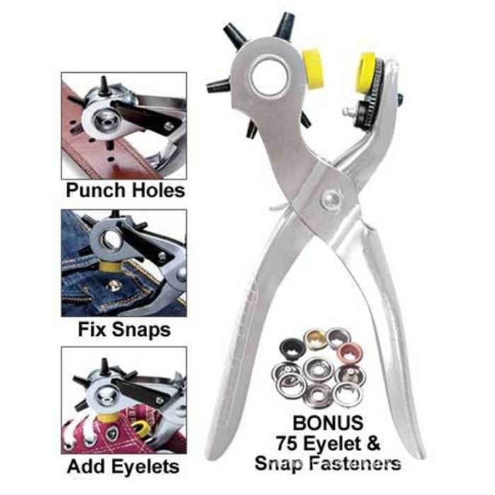 

ID ALAT TANG PEMBOLONG LUBANG IKAT PINGGANG JAM GESPER HOLE PUNCH TOOLS