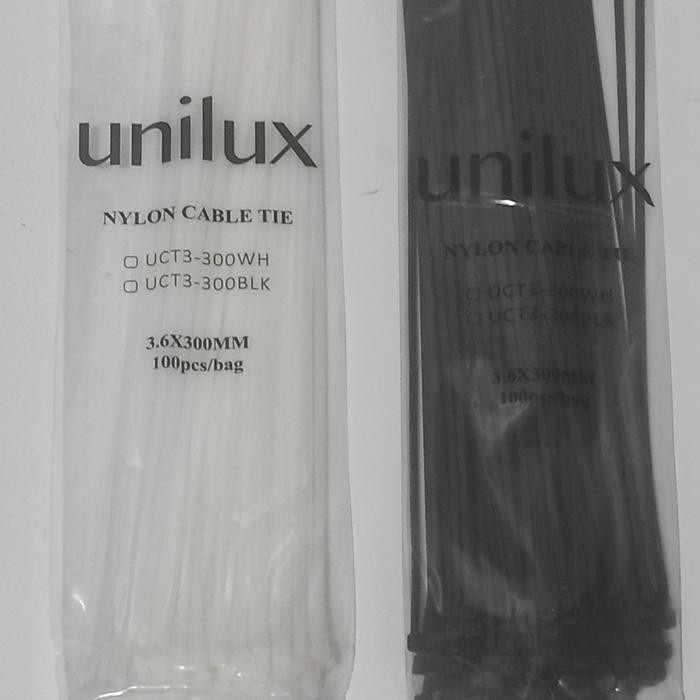 

ID KABEL TIES 3.6 X 300MM / KABEL TIES 3.6 X 30CM / TALI PENGIKAT 30CM