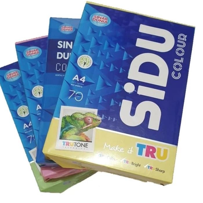 

KOIC Kertas Hvs Warna A4 70Gr Sidu