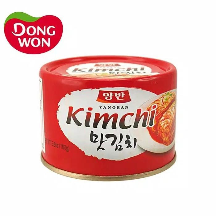 

dongwon kimchi kaleng 160g - canned kimchi korea stok terbatas