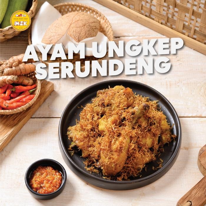

ayam ungkep serundeng mzk - praktis & gurih stok terbatas