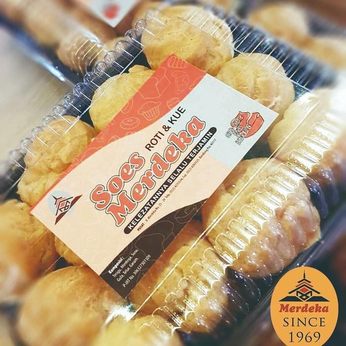 

soes mini merdeka - snack mini lezat untuk kue & dessert stok terbatas