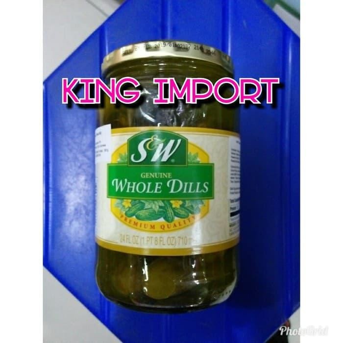 

s&w whole dill 710gr - acar timun premium stok terbatas