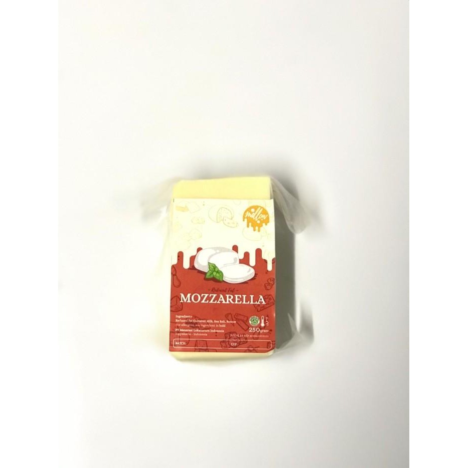 

maat mozzarella grass-fed cheese 250g - low fat stok terbatas