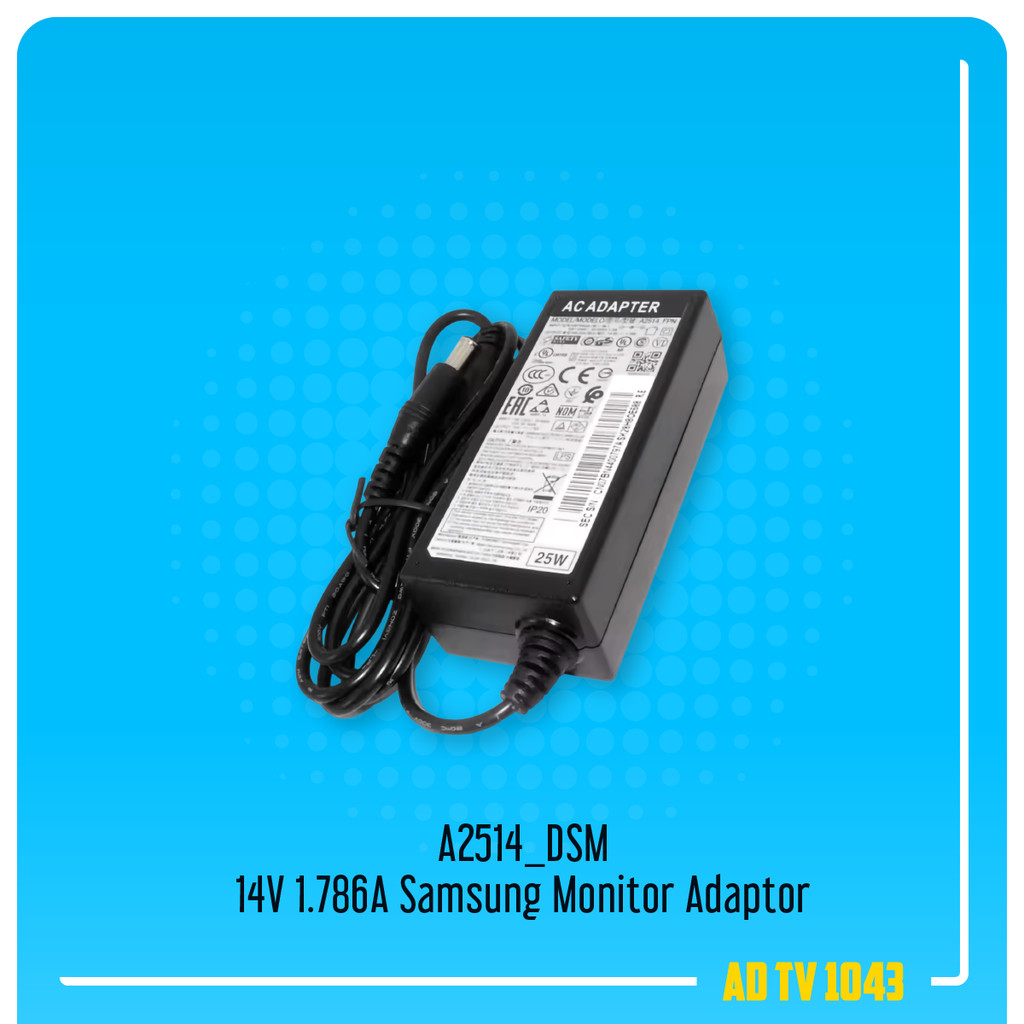 Samsung A2514_DSM 14V 1.786A LCD LED Monitor Power Adapter