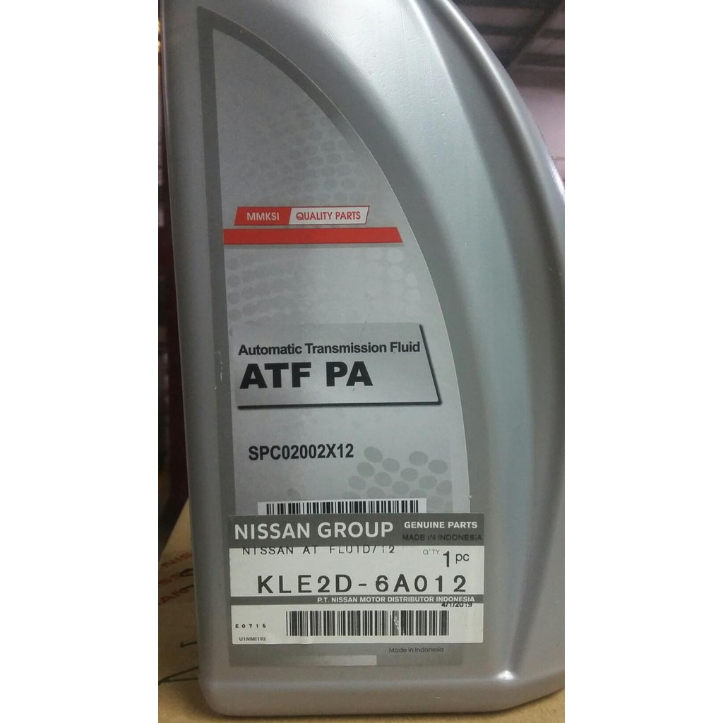 OLI MATIC MOBIL NISSAN NEW LIVINA / MITSUBISHI EXPANDER (AT FLUID/12)