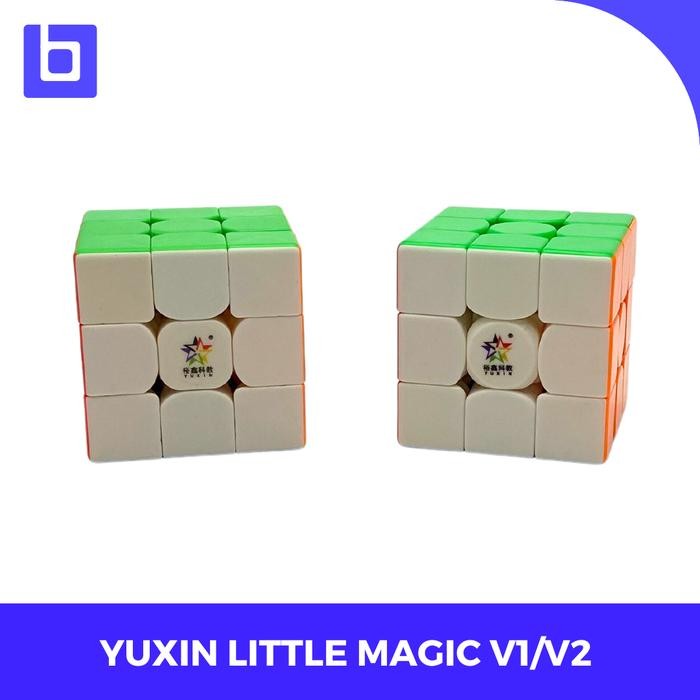 8KHY Cube 3X3 Yuxin Little Magic M Magnetic V1 / V2 3X3 Stickerless