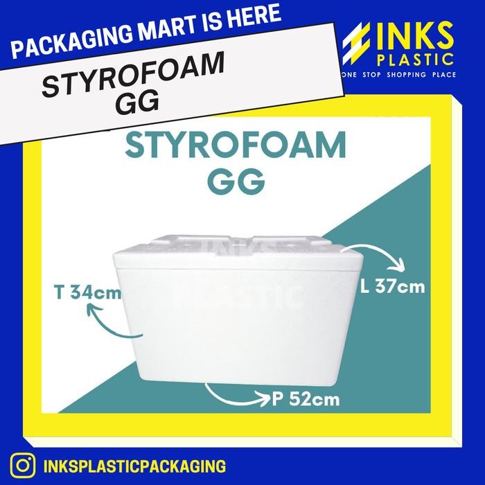 styrofoam box gg *khusus gosend bandung* kode 297