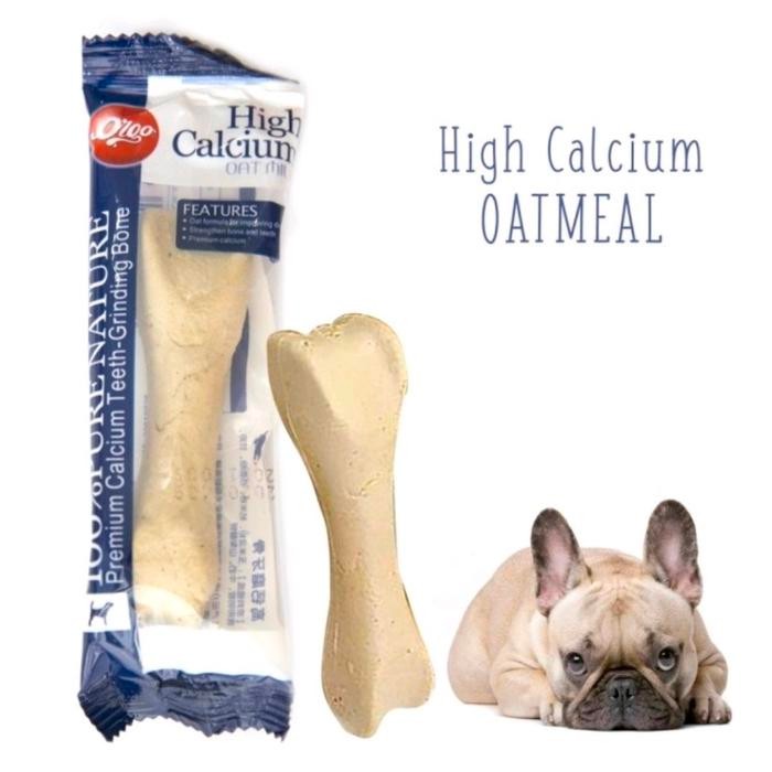 ID ORGO PREMIUM CALCIUM TEETH GRIND BONE - DOG DENTAL TREATS SNACK