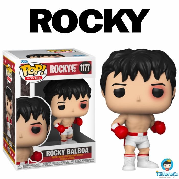 New Funko POP Rocky 45th Anniversary Rocky Balboa #1177 Movies