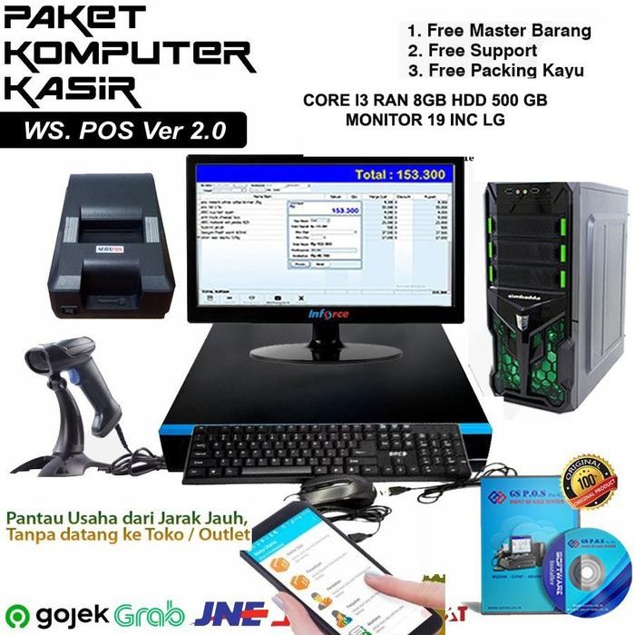 ready paket komputer kasir profesional murah all-in-one