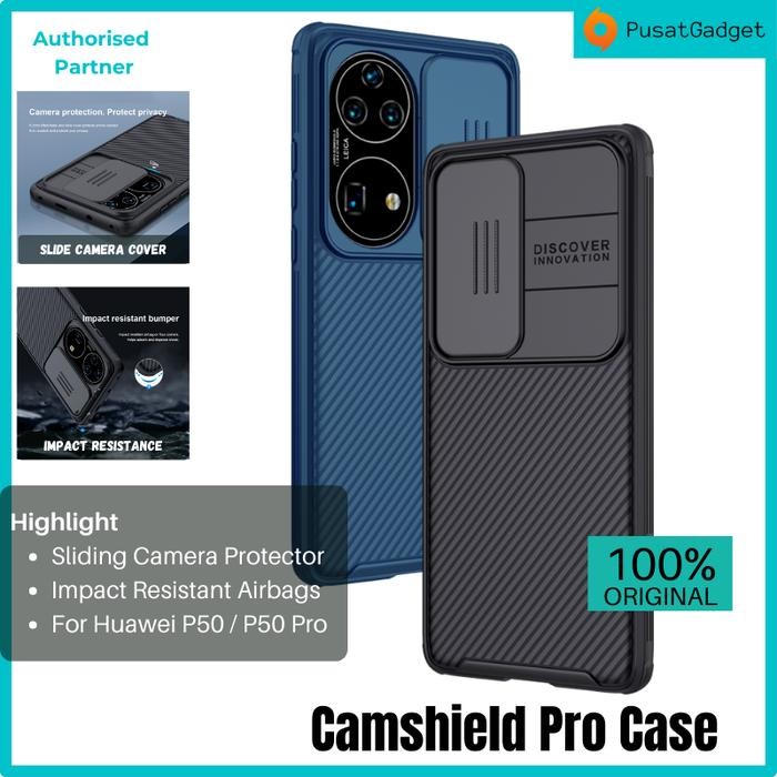 Case Huawei P50 Pro / P50 CAMSHIELD PRO Slide Camera Cover Casing