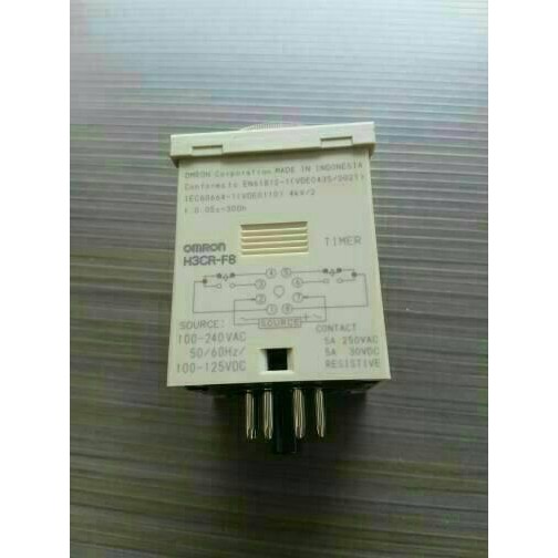 TIMER H3CR-F8 220V OMRON ORIGINAL/timer H3CR-F8 220V /2 jarum omron