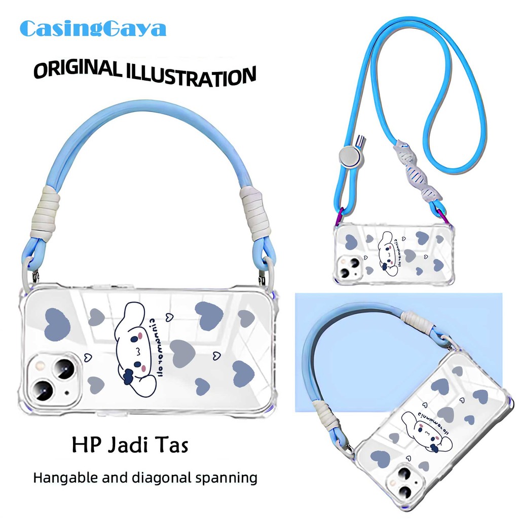 Cute Sanrio Tali Terbaru Case Samsung A56 A06 A55 A16 5G A54 A13 A52S A04S A36 A14 A15 A53 A05S Case