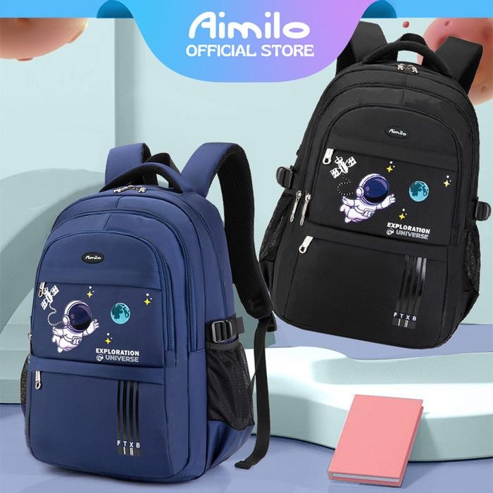 Converrse Exsport - Tas Sekolah Anak Laki Laki Tas Ransel Astronot Besar Tas Anak Sd Untuk 6-12