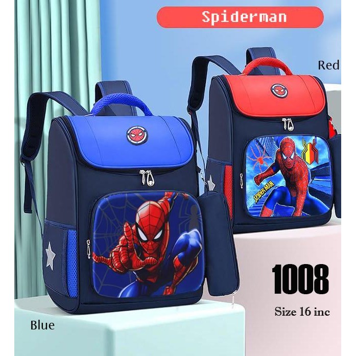 Converrse Exsport - Tas Sekolah Sd Ransel Anak Laki-Laki Karakter Avenger Import Waterprof
