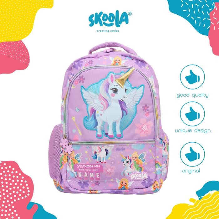 Converrse Exsport - Tas Sekolah Anak Sd Perempuan Laki - Laki Fashion Ransel Unicorn Fairy Cat Dino