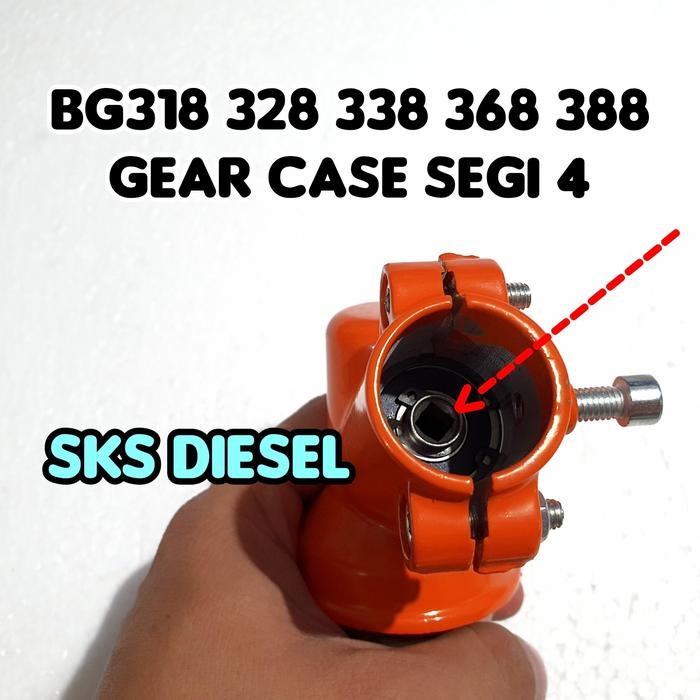 (:(:(:(] Kepala Pisau Mesin Potong Rumput FR3000 FR3001 Stihl Stil Segi 4 Petak