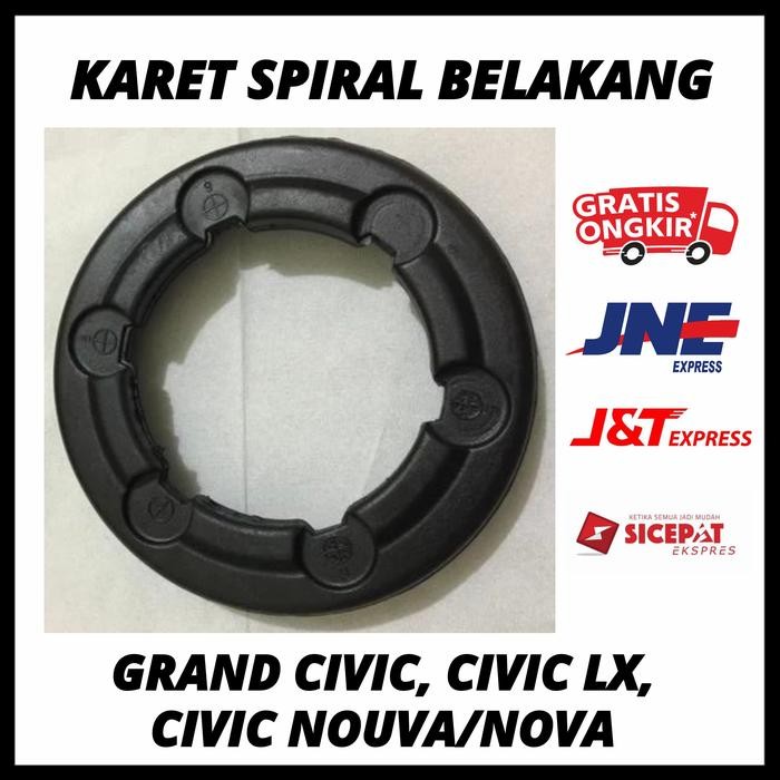 Karet Spiral Per Shock Belakang Grand Civic Civic Lx Civic Nouva/Nova