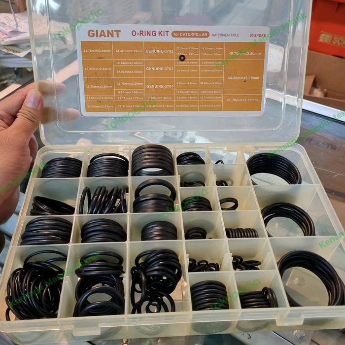 Promo O Ring Kit Caterpillar Box 396 Pcs Giant