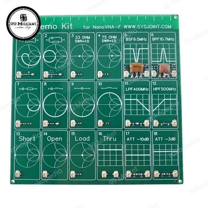 Rf Test Kit Modul Demo Test Board Pcb Nanovna-F Analyzer Nano Vna Swr