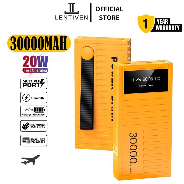 LENTIVEN POWERBANK 30000 MAH MINI WITH FAST CHARGING BH73