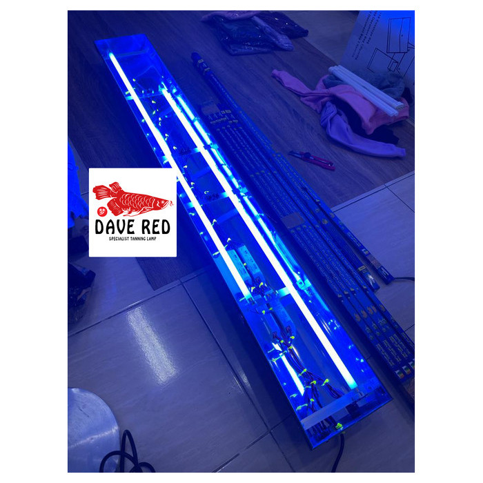 LAMPU TANNING IKAN ARWANA LOUHAN AQUAZONIC PENGGANTI MATAHARI CUSTOM