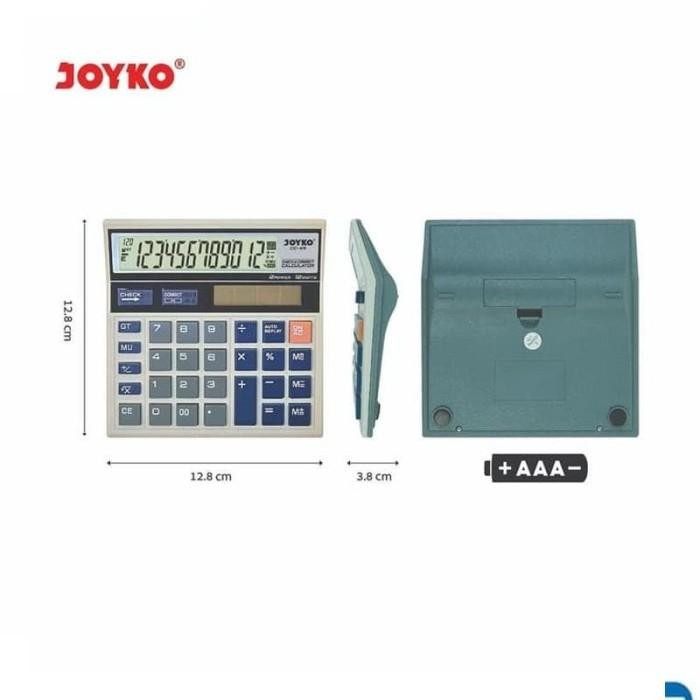 

joyko cc-45 calculator kalkulator [12 digits] kode 1429