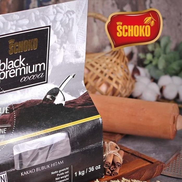 

Schoko Schoko Powder Jet Black 10/12 500Gr Coklat Bubuk Hitam Low Fat