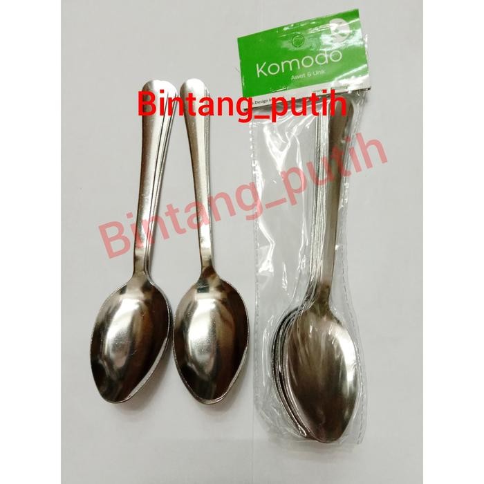 Promo Sendok Makan / Sendok Stainless Tebal / Sendok Komodo / Sendok Tebal