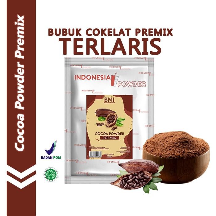 

IGIH- Cocoa Powder Cokelat Bubuk Chocolate Powder Serbuk Coklat Premix 1 Kg