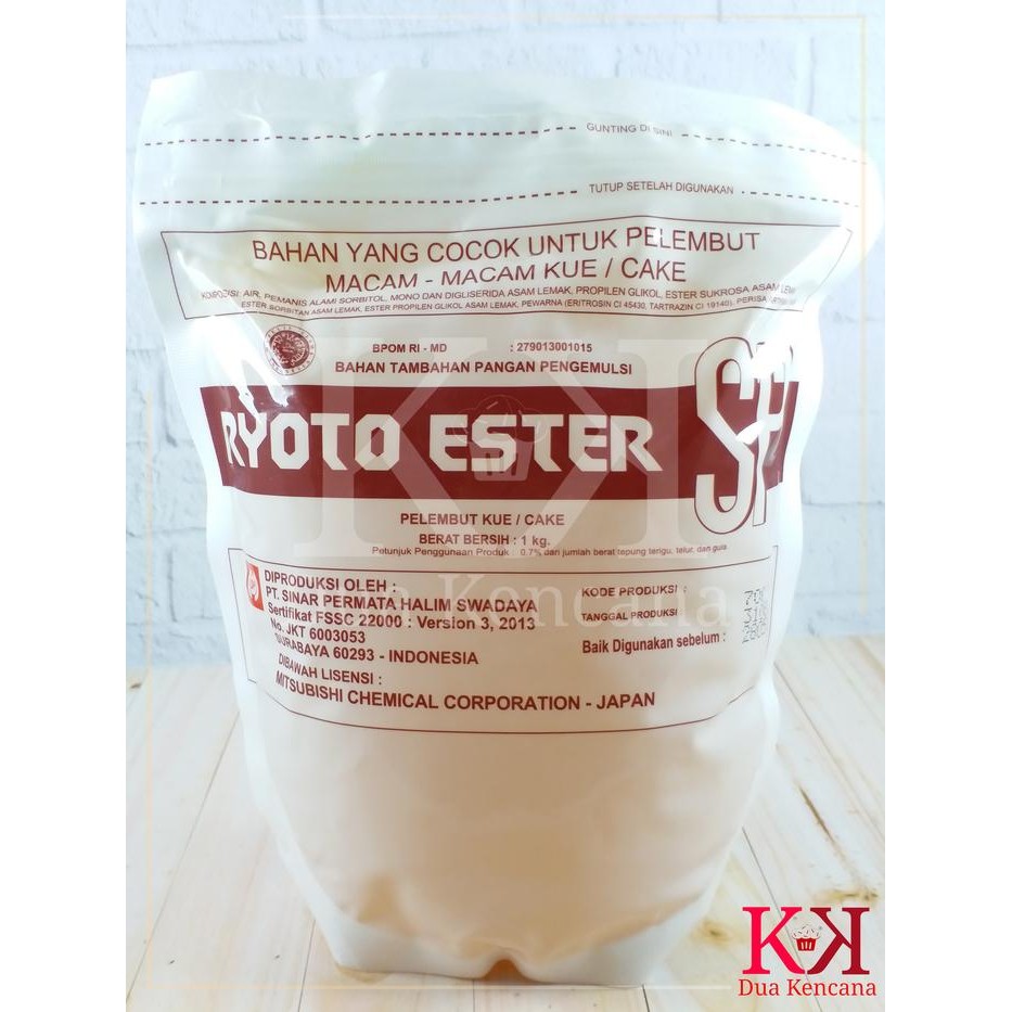 

IGIH- Emulsifier / Pengembang / Pelembut Kue Cake Sp Ryoto 1 Kg