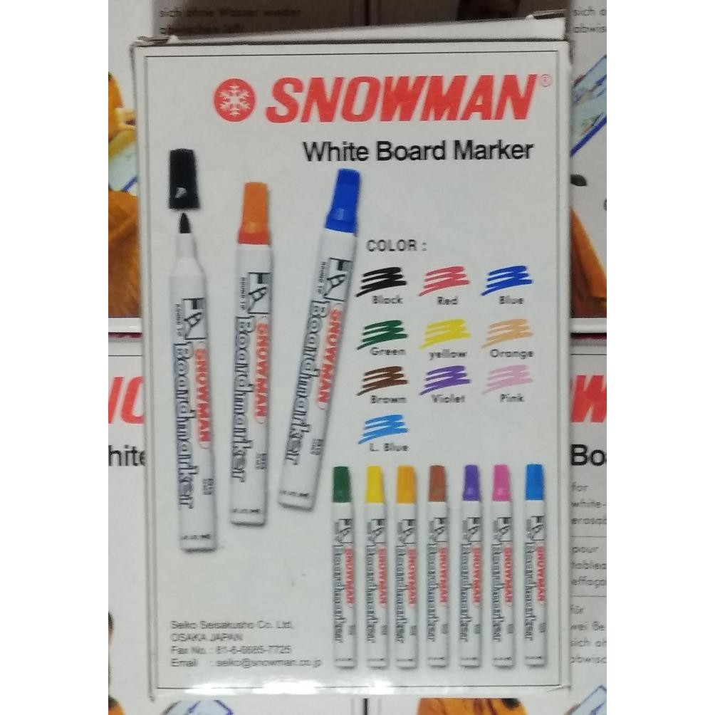 

New Spidol SNOWMAN White Board