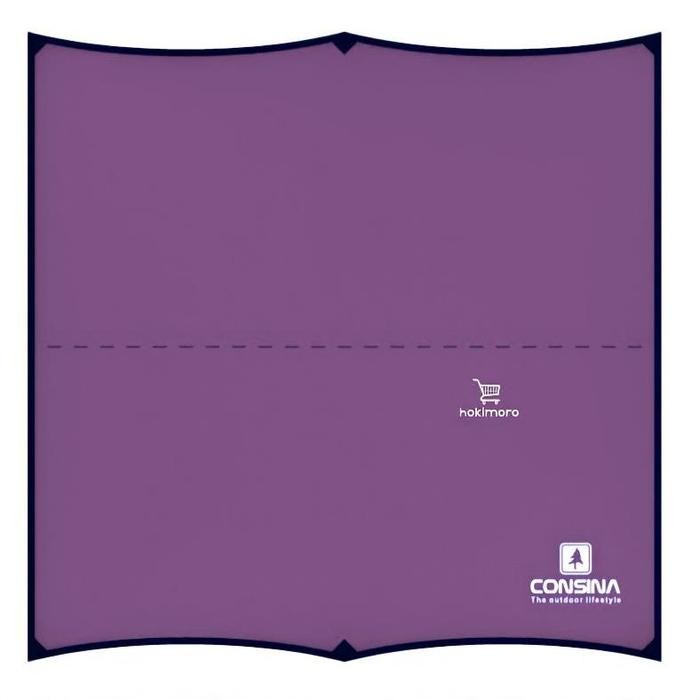 ((READY STOCK)) FLYSHEET TIANG TENDA CONSINA UKURAN 2x3-3x3-4x3-6x4 METER-WATERPROOF UNTUK