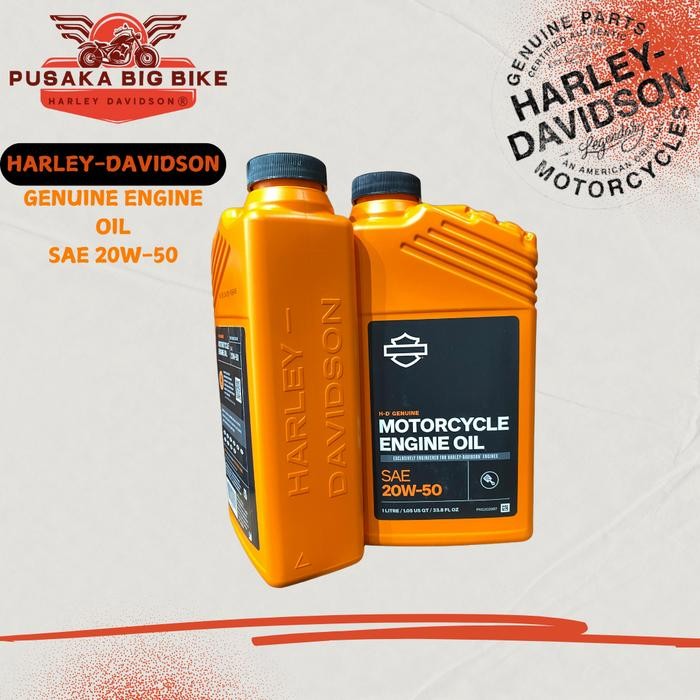OLI GENUINE HARLEY DAVIDSON SAE 20W-50